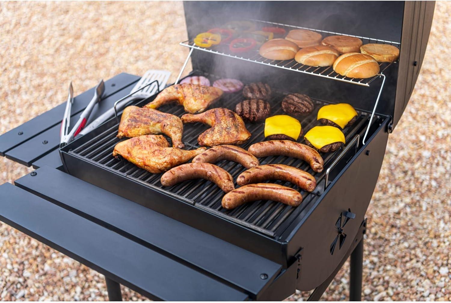 imageAmerican Gourmet 21302030 625 Charcoal Barrel Grill Black