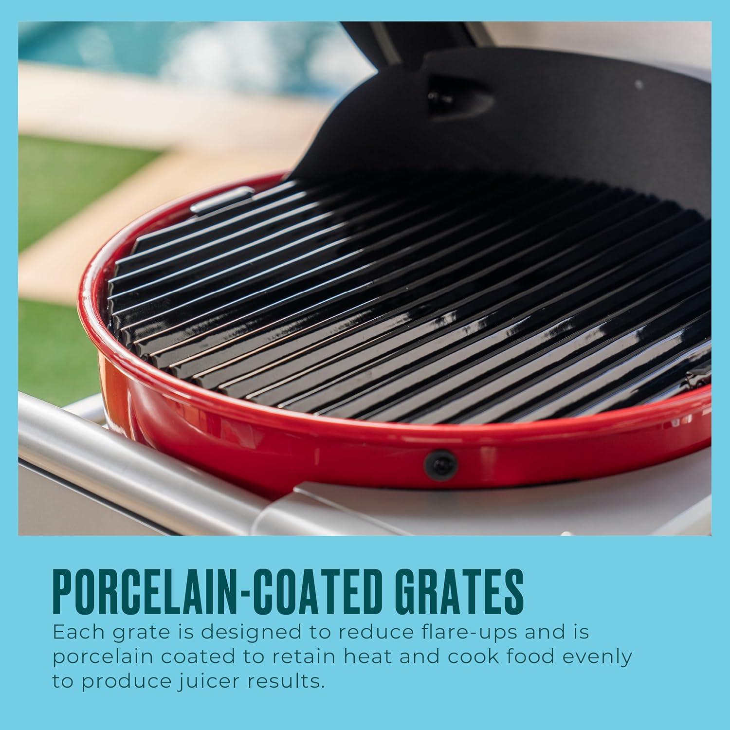imageBistro Pro Tabletop Electric Grill Red 25302150Red