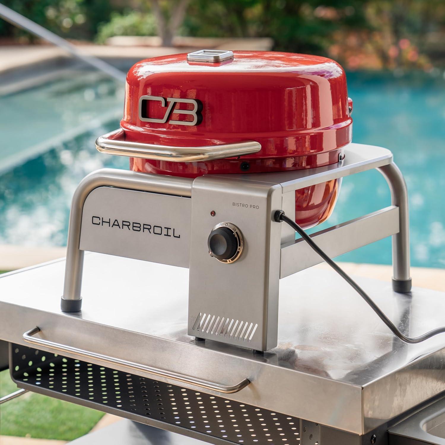 imageBistro Pro Tabletop Electric Grill Red 25302150Red