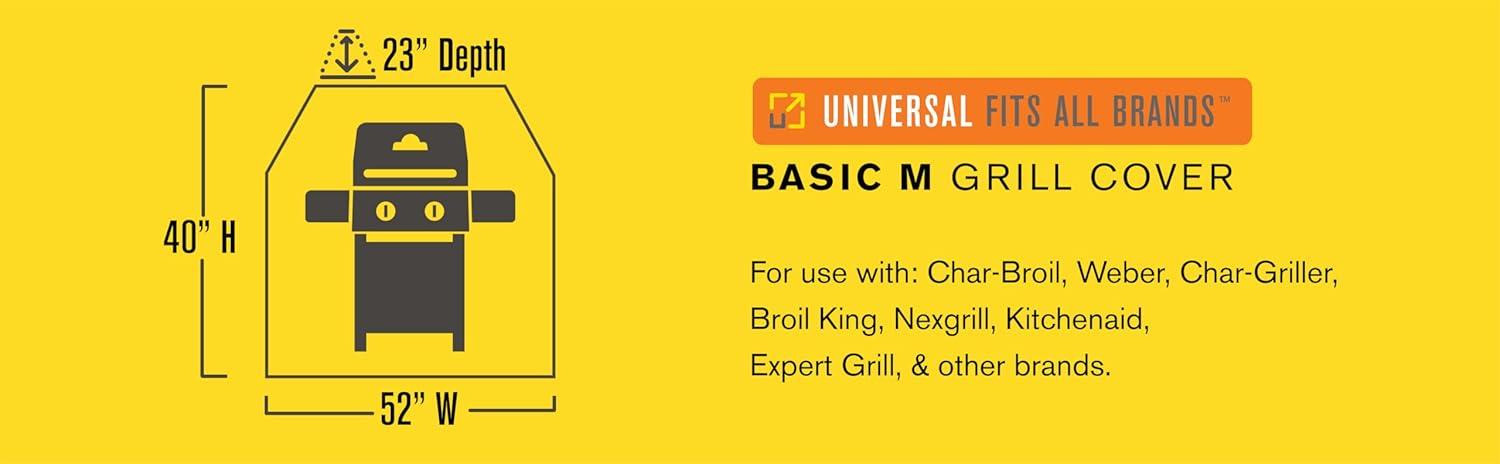 imageCharBroil 2 Burner Medium Basic Grill CoverMedium 2 Burner