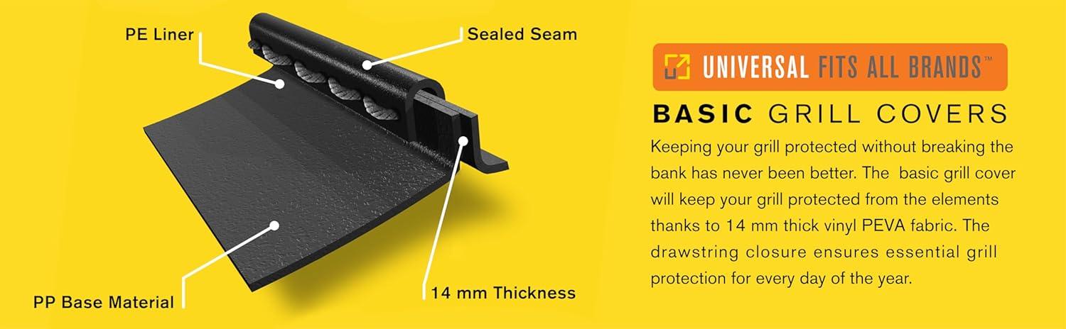 imageCharBroil 2 Burner Medium Basic Grill CoverMedium 2 Burner
