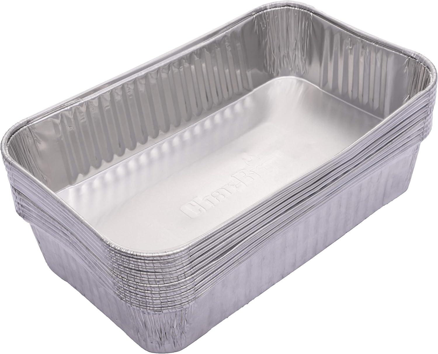 imageCharBroil 2425514W12 Big Easy Grease Tray Silver 5 packGrease Tray