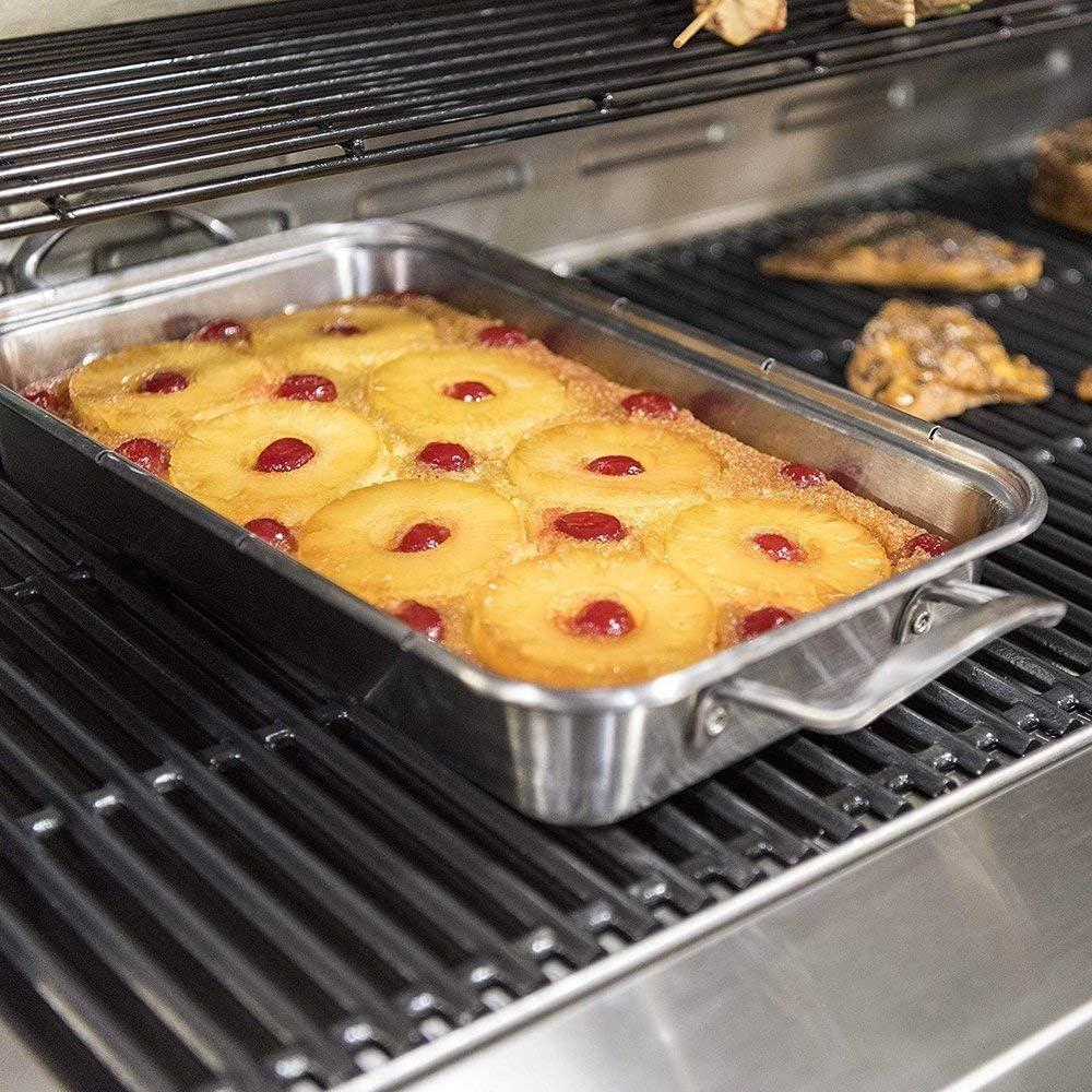 imageCharBroil 3526981P04 Grill Plus Roasting Pan amp Cutting Board Silver