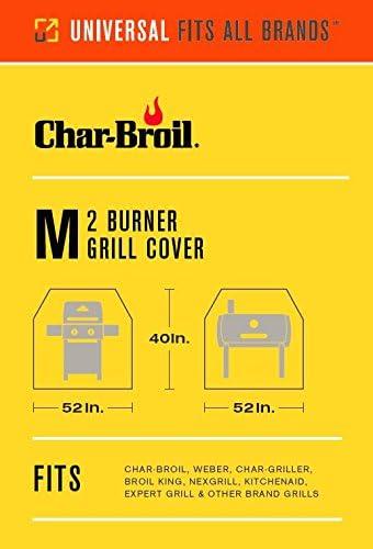 imageCharBroil 4965580P04 Performance Grill Cover 34 Burner Large black2 Burner Medium