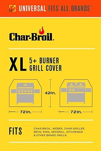 imageCharBroil 4965580P04 Performance Grill Cover 34 Burner Large black5 Burner Extra Large