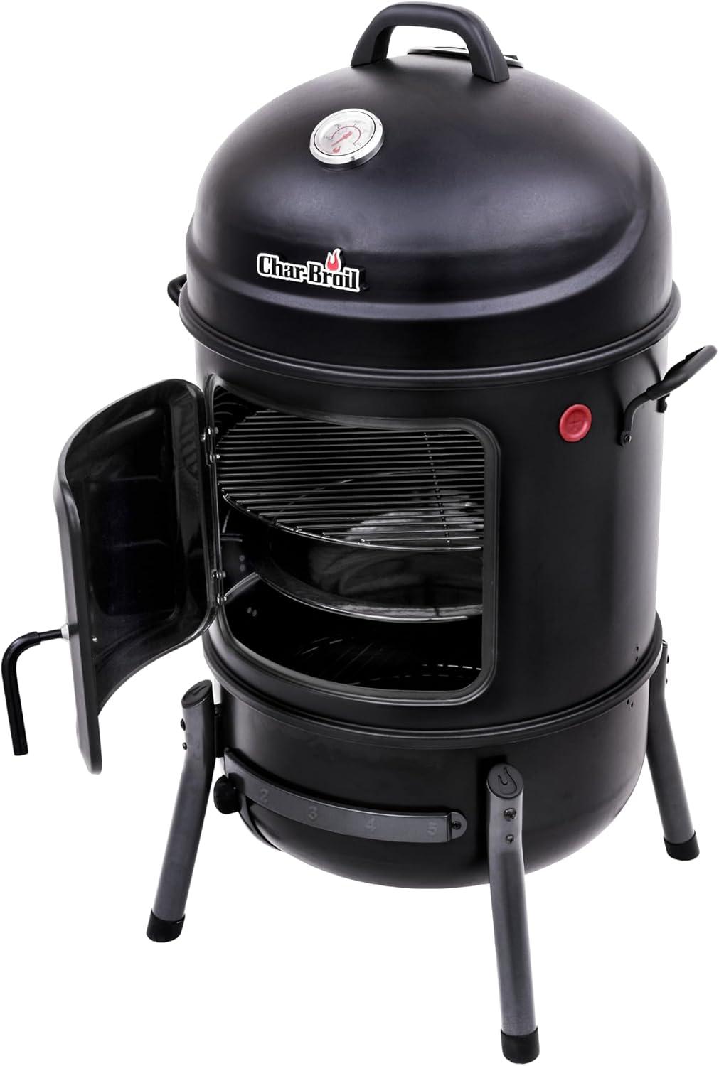 imageCharBroil Bullet Charcoal Smoker 16 18202075Black20
