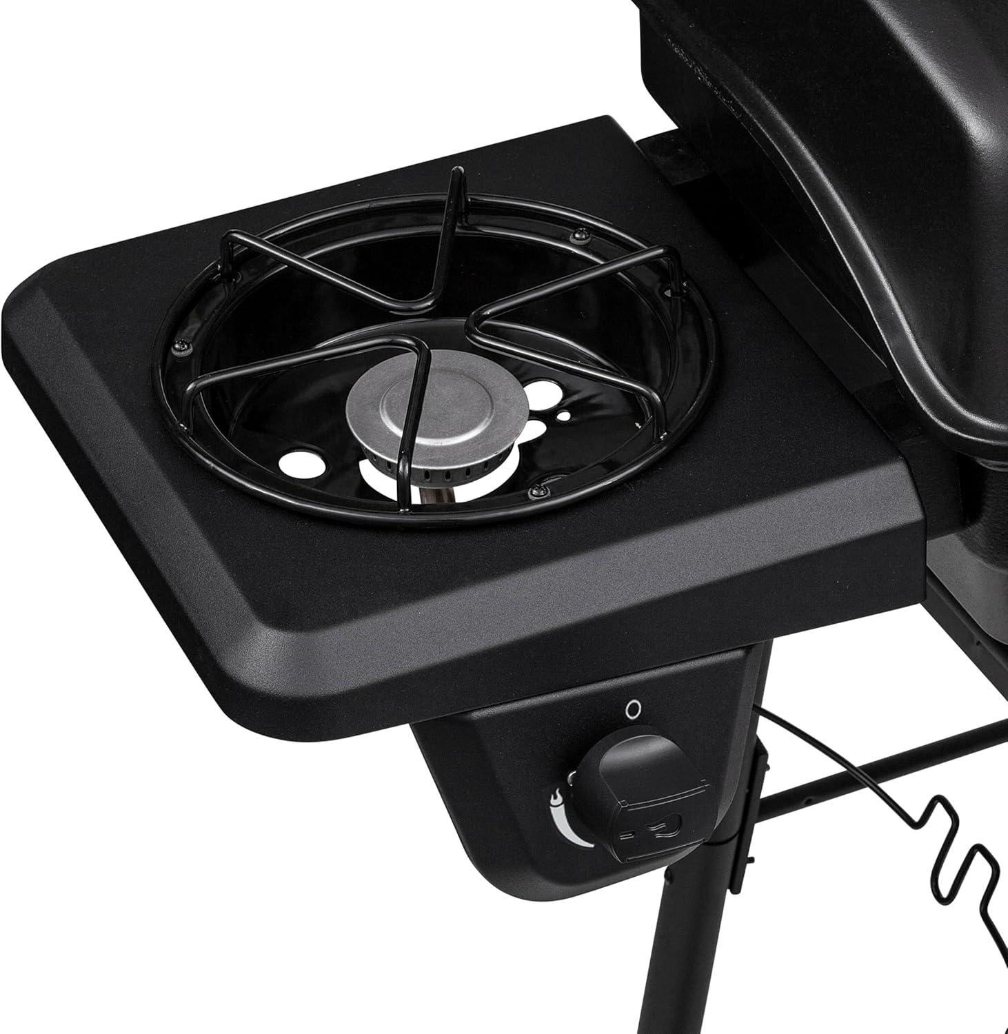 imageCharBroil Classic Series Convective 3Burner with Side Burner Propane Gas Stainless Steel Grill 463773817P23Burner