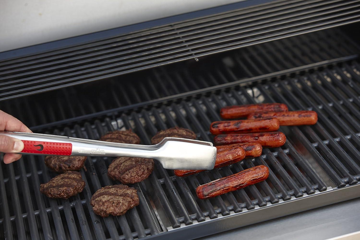 imageCharBroil Comfort Grip Locking Tongs stainless steel