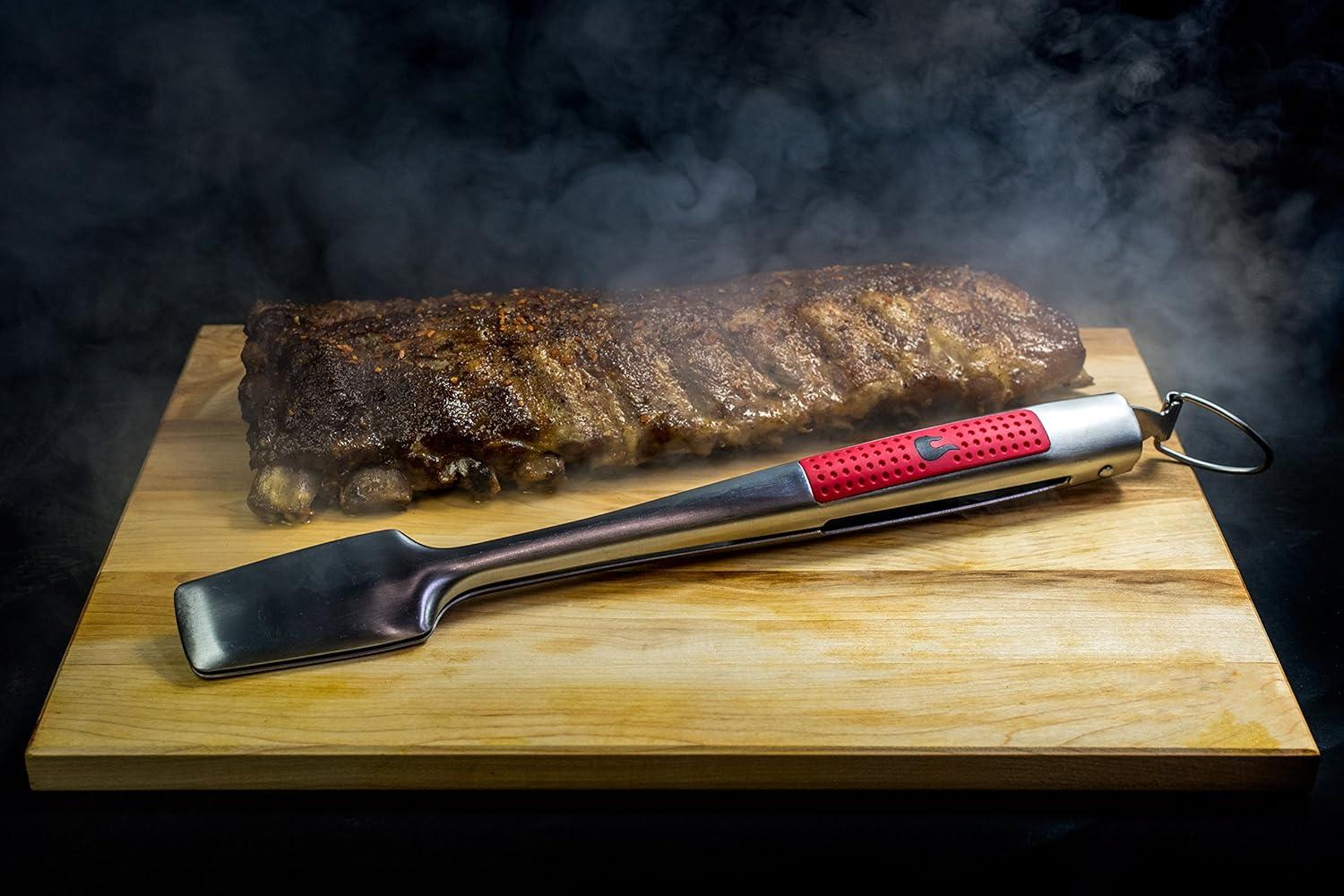 imageCharBroil Comfort Grip Locking Tongs stainless steel