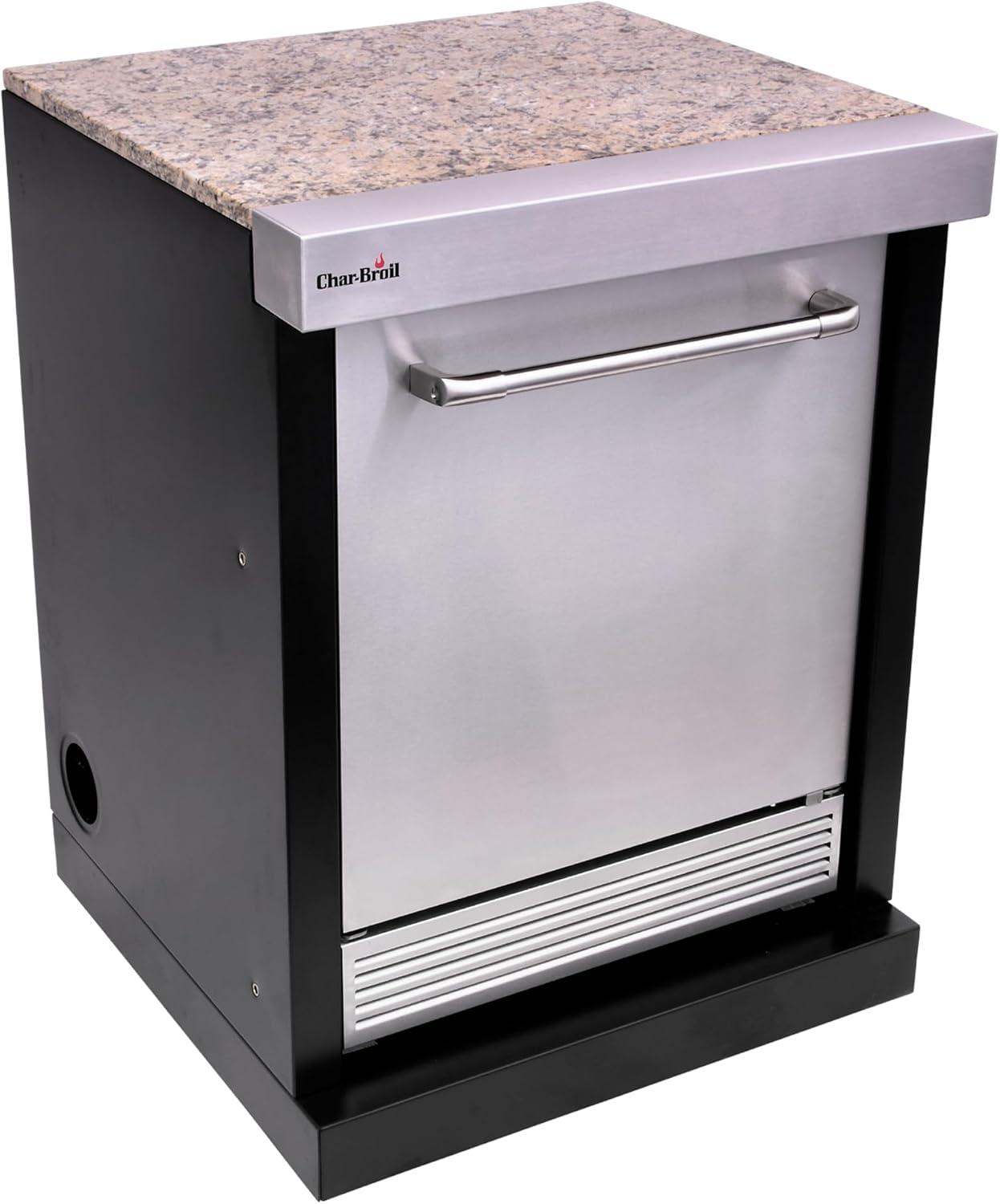 imageCharBroil Medallion Series Modular Outdoor Kitchen Stainless Steel Refrigerator 463246518