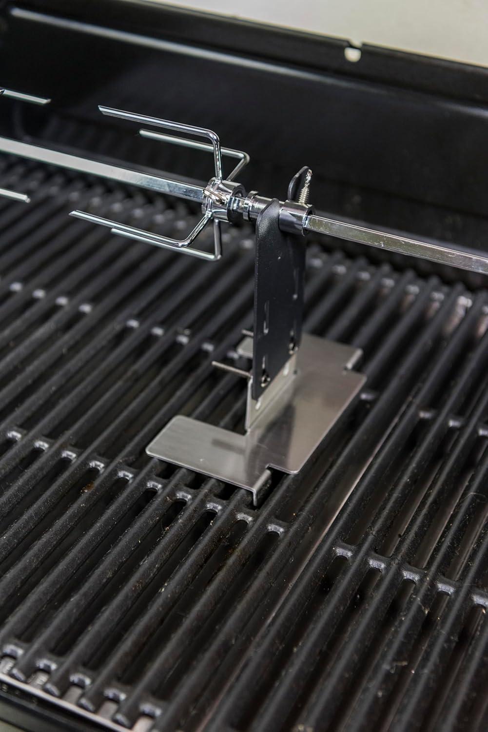 imageCharBroil Universal Rotisserie BlackRotisserie