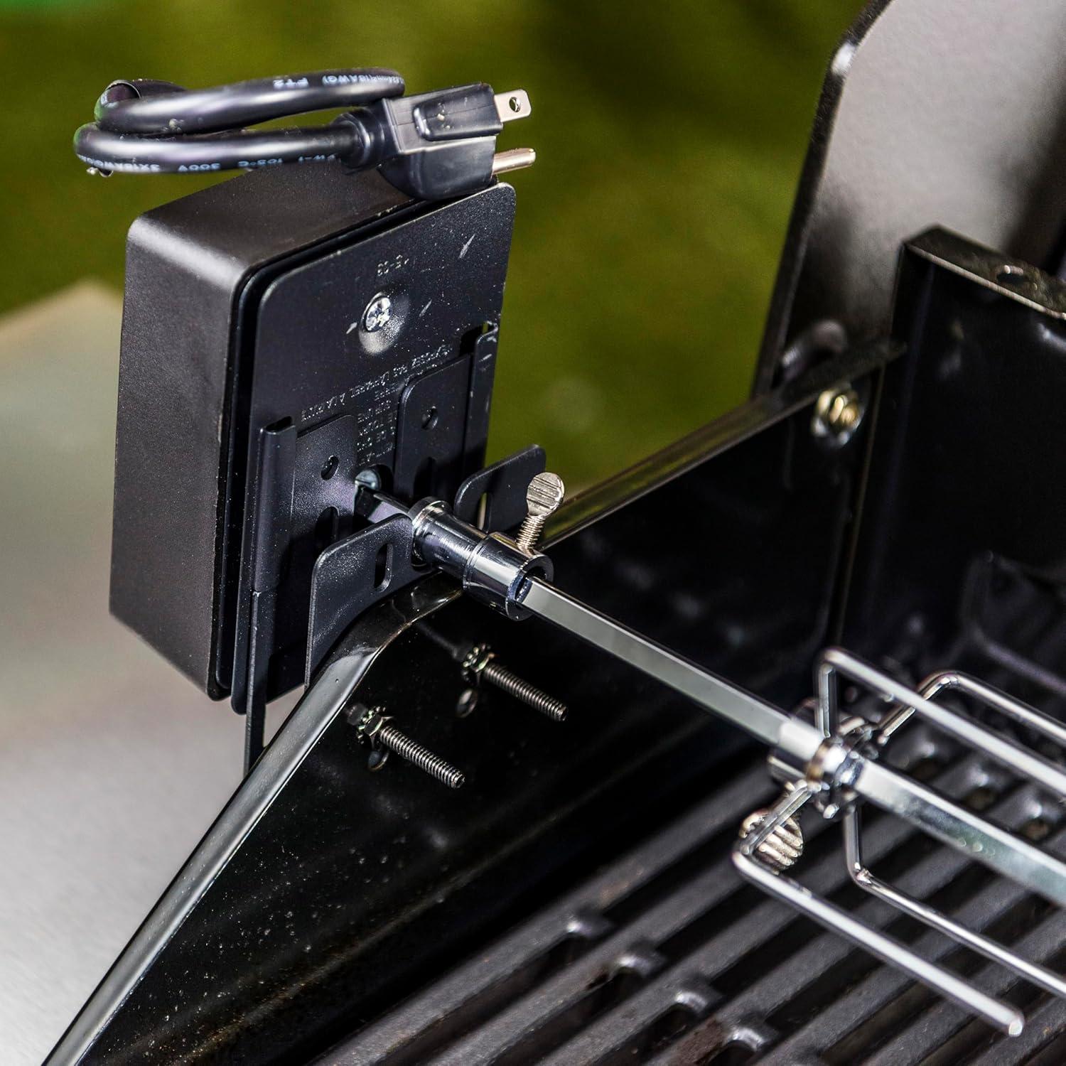 imageCharBroil Universal Rotisserie BlackRotisserie