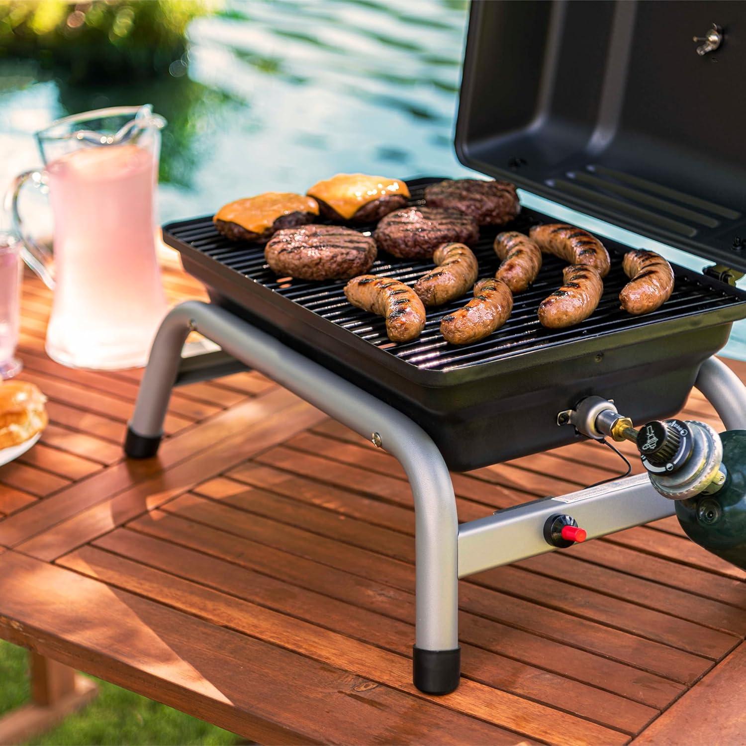 imageCharbroil 1Burner Portable Propane Gas Grill Black 17402049Portable Gas Grill