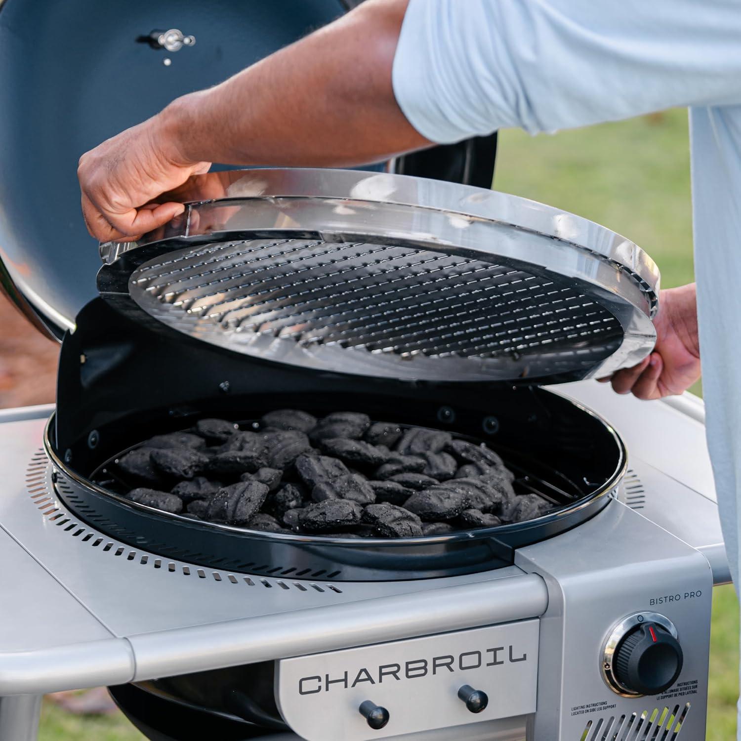 imageCharbroil Bistro Pro Gas Grill for Small Spaces and Patios Black 25302161