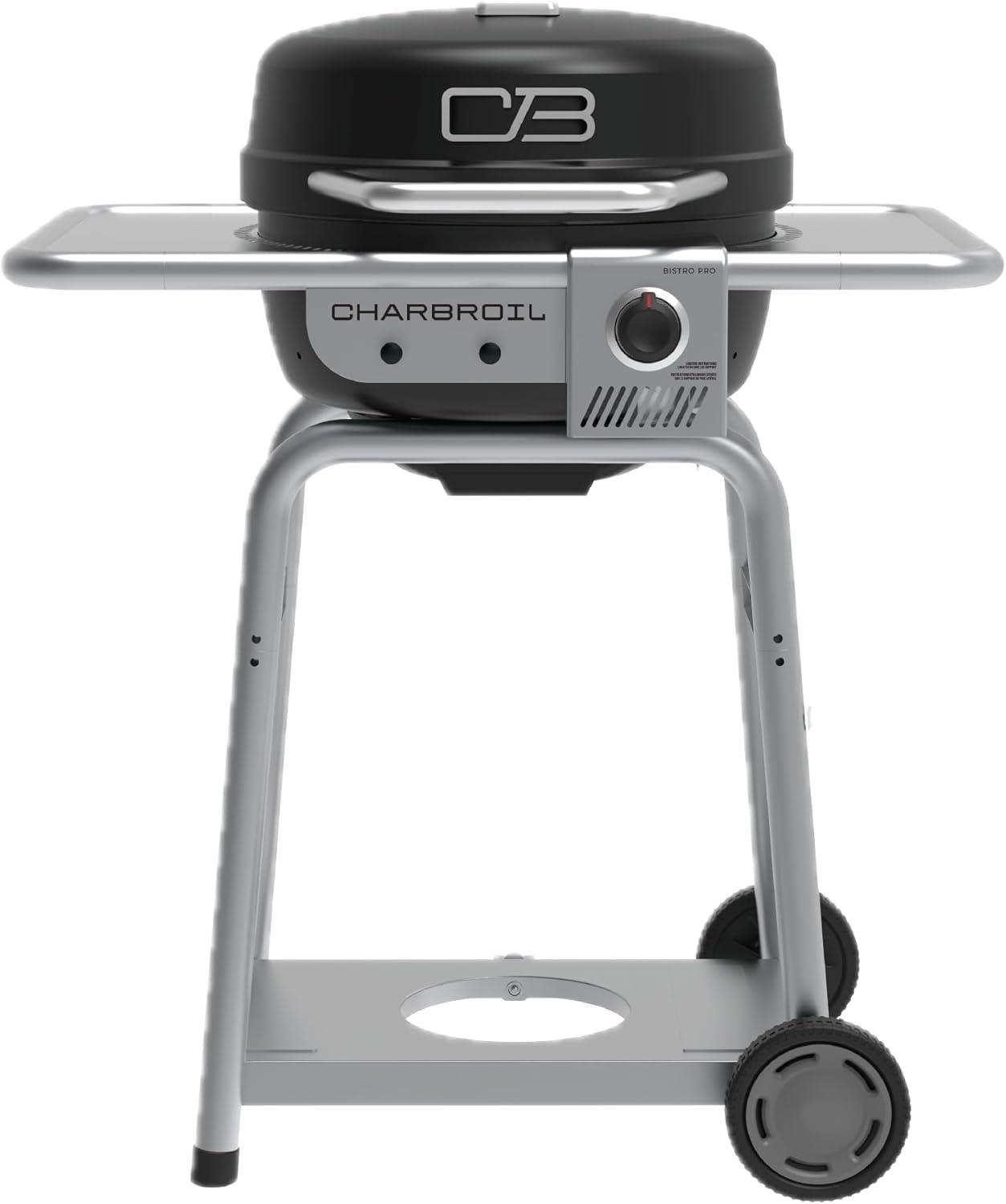 imageCharbroil Bistro Pro Gas Grill for Small Spaces and Patios Black 25302161