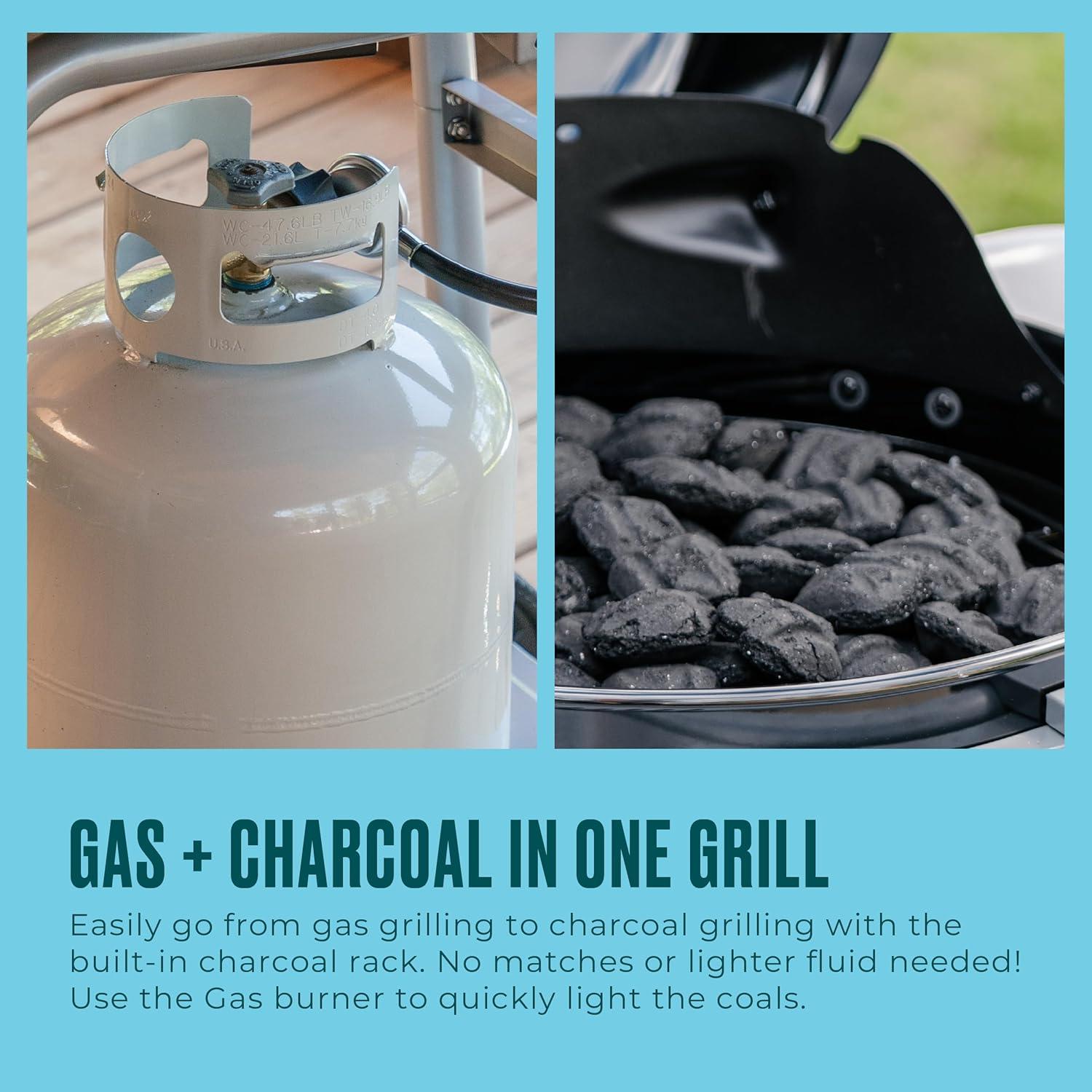 imageCharbroil Bistro Pro Gas Grill for Small Spaces and Patios Black 25302161