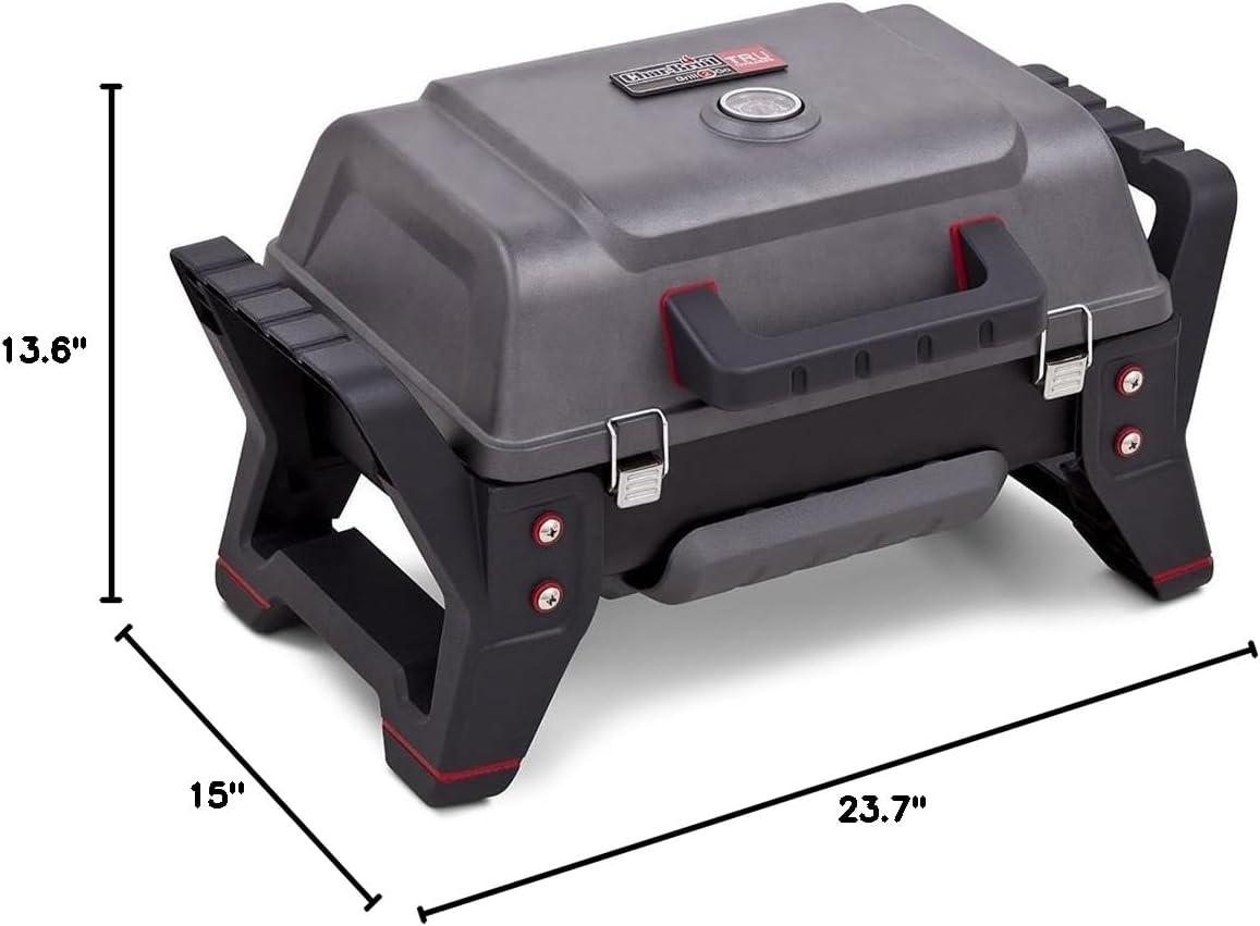 imageCharbroil Grill2Go X200 Portable Gas Grill Dark Grey 25409200Light Grey
