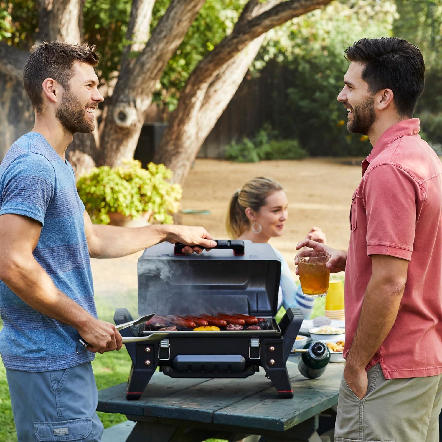 imageCharbroil Grill2Go X200 Portable Gas Grill Dark Grey 25409200Light Grey