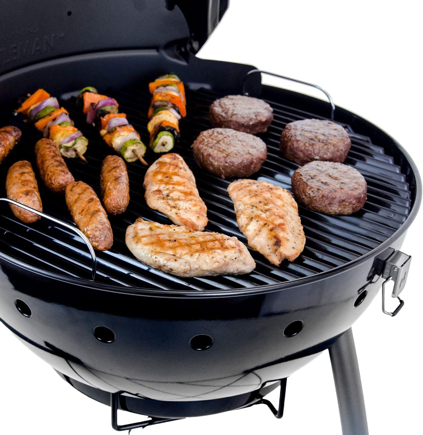 imageCharbroil Kettleman TRUInfrared Charcoal Grill Black 16301878Black