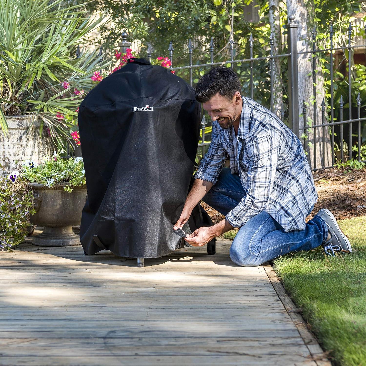 imageCharbroil Kettleman TRUInfrared Charcoal Grill Cover 8887233