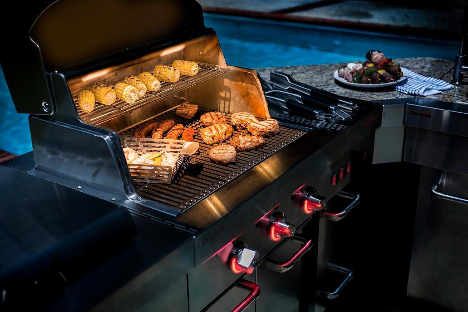 imageCharbroil Medallion Series Modular Outdoor Kitchen Amplifire 3Burner Gas Grill 463246018