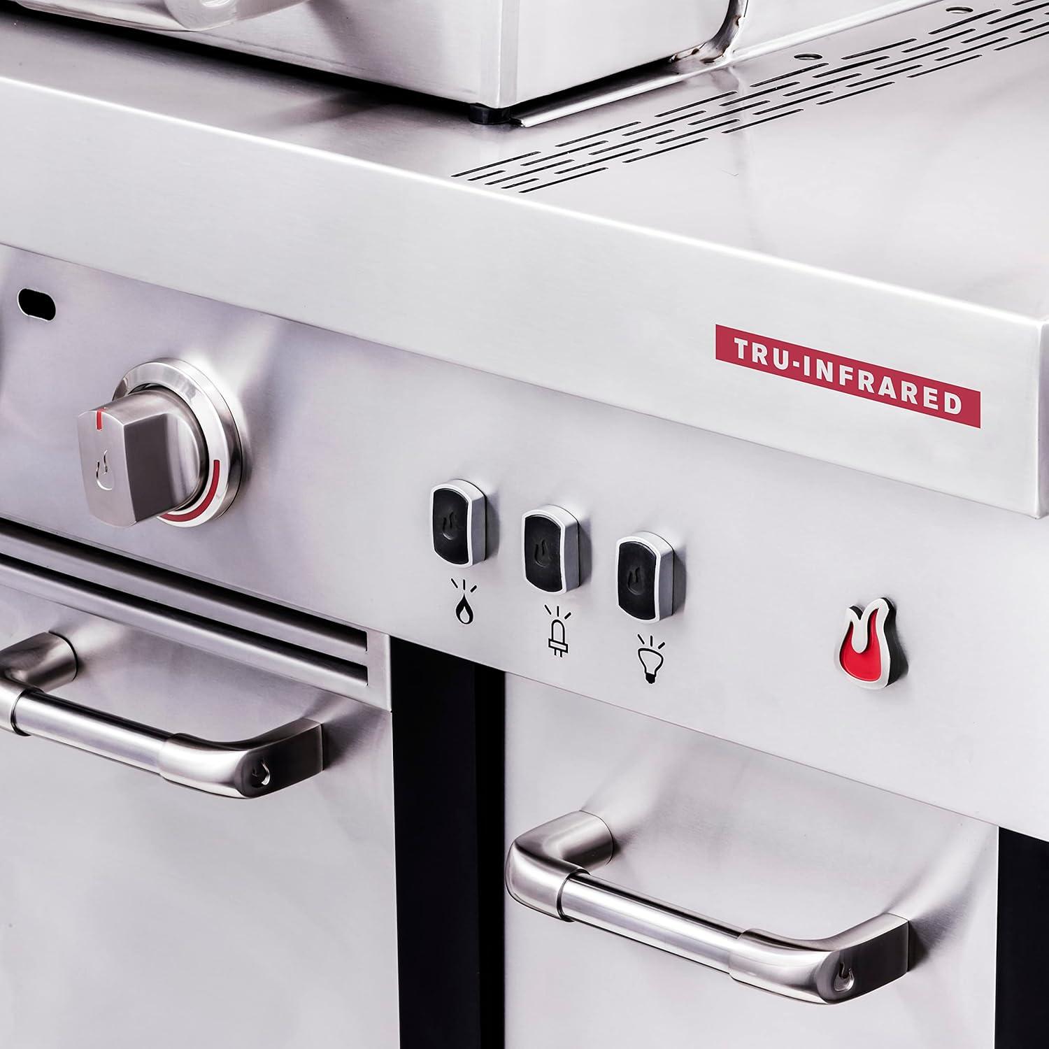 imageCharbroil Medallion Series Modular Outdoor Kitchen Amplifire 3Burner Gas Grill 463246018