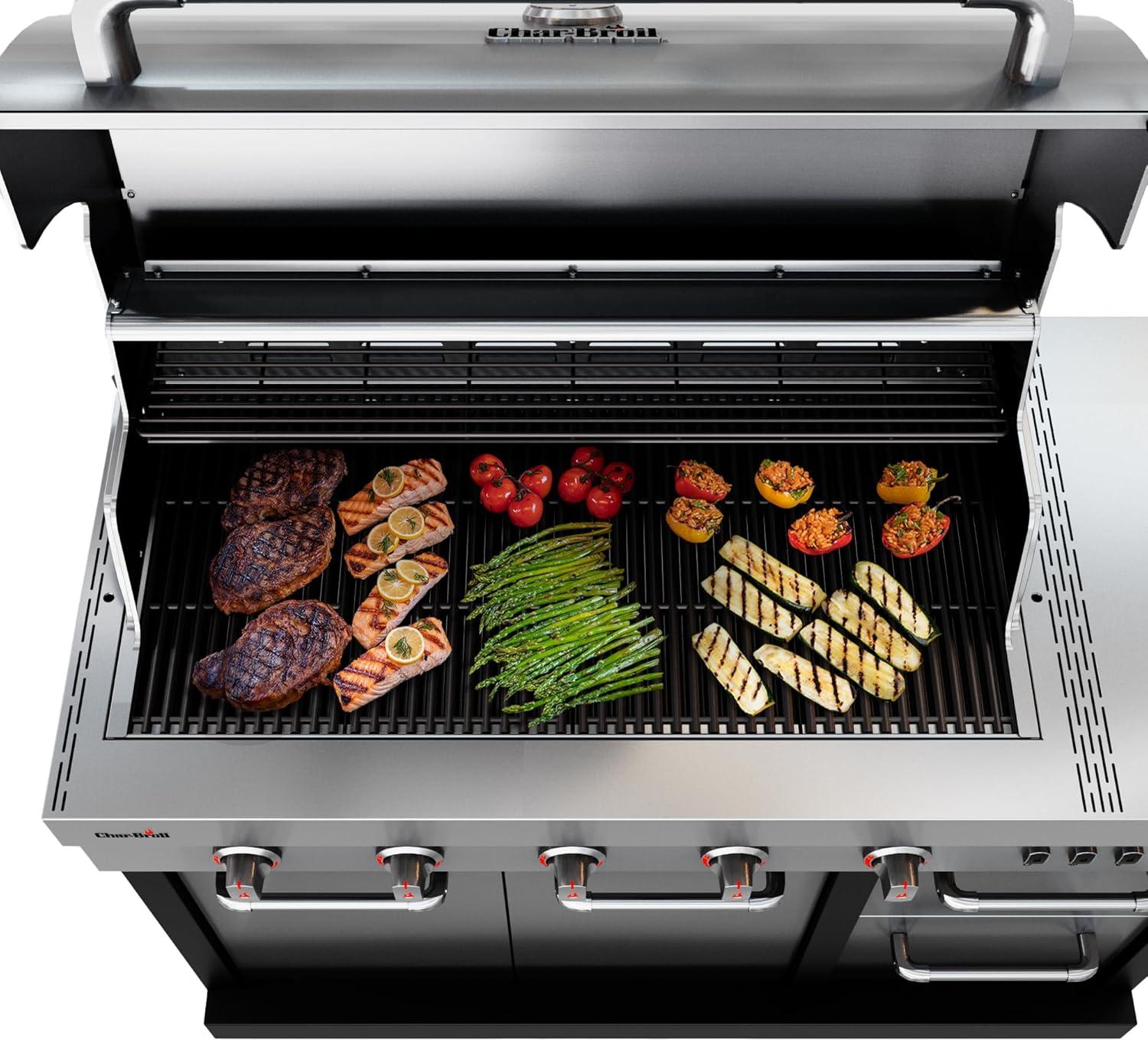 imageCharbroil Medallion Series Modular Outdoor Kitchen Amplifire 5Burner Gas Grill 463246118
