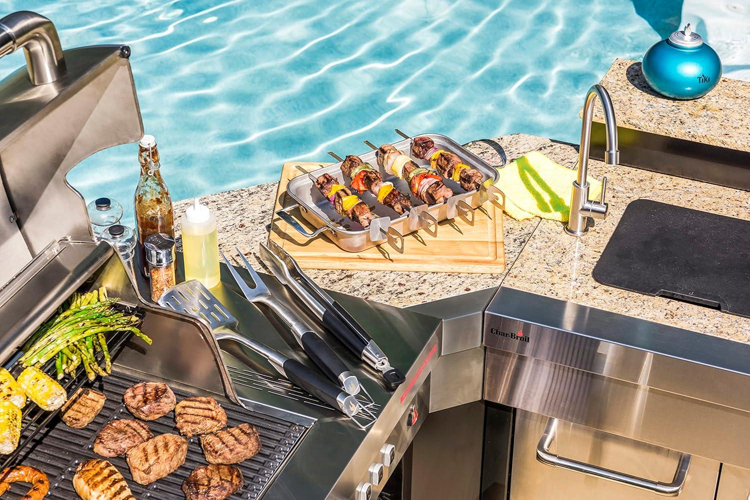 imageCharbroil Medallion Series Modular Outdoor Kitchen Corner Black 463246718
