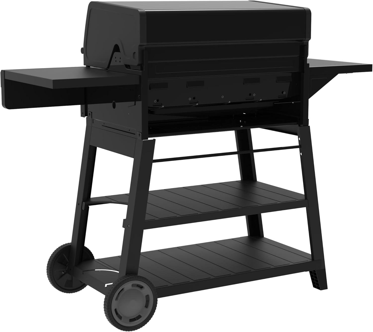 imageCharbroil Performance Series 5Burner Gas Grill Cart with Side Burner Black 463254125Black