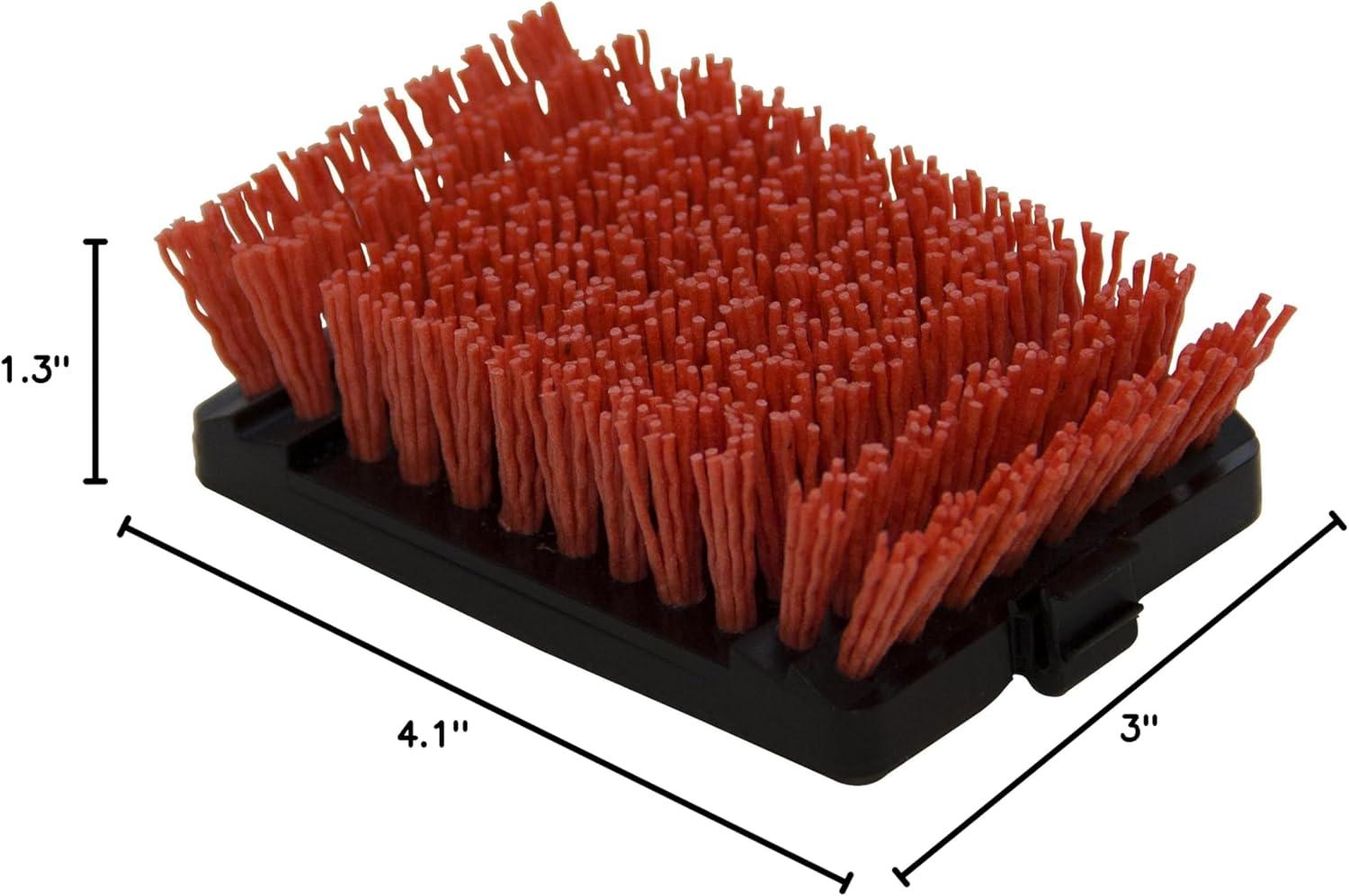 imageCharbroil SAFER Grill Brush Replacement Head 8666895Red