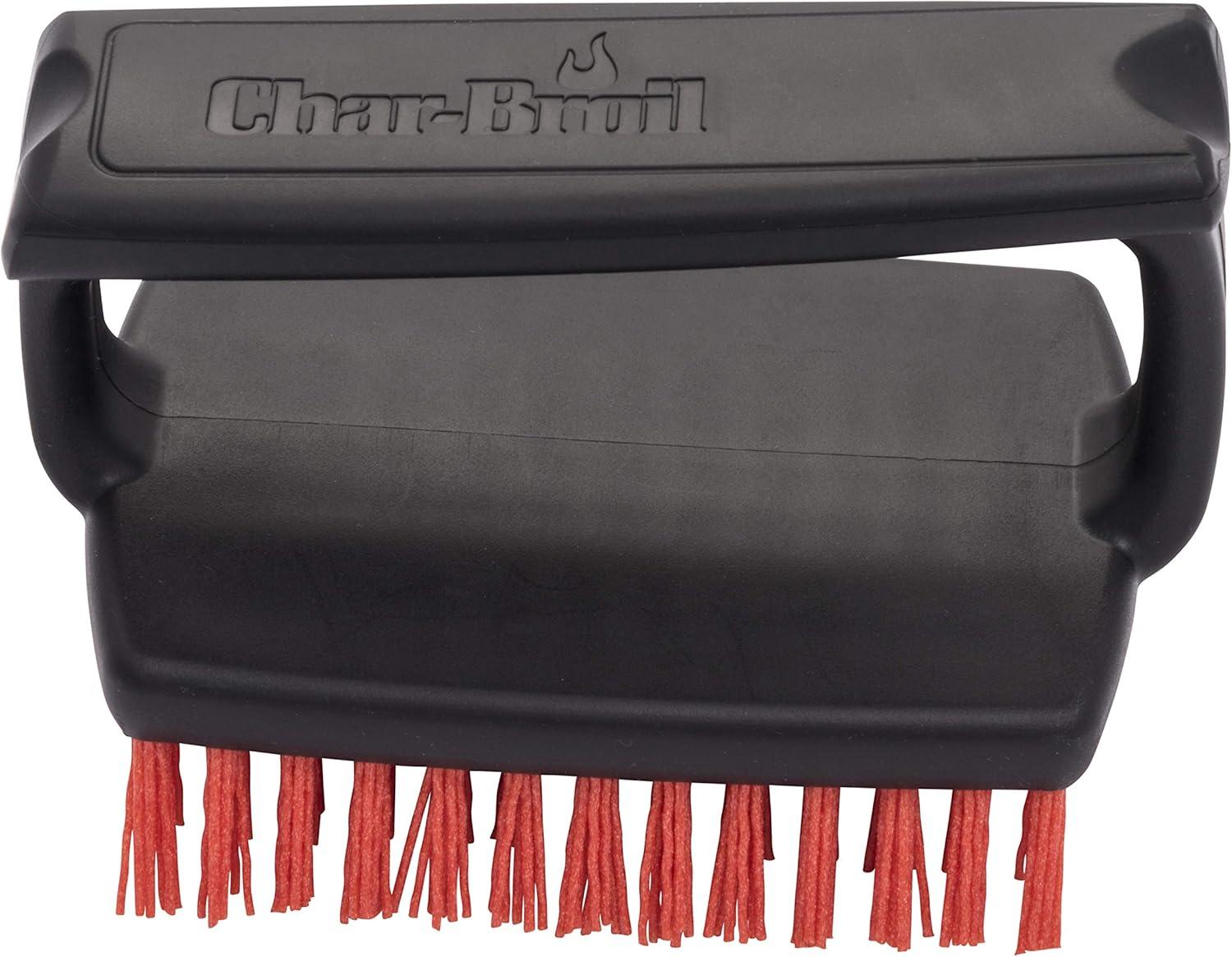 imageCharbroil Safer Handheld Grill Brush CB1250092R6Black and Red
