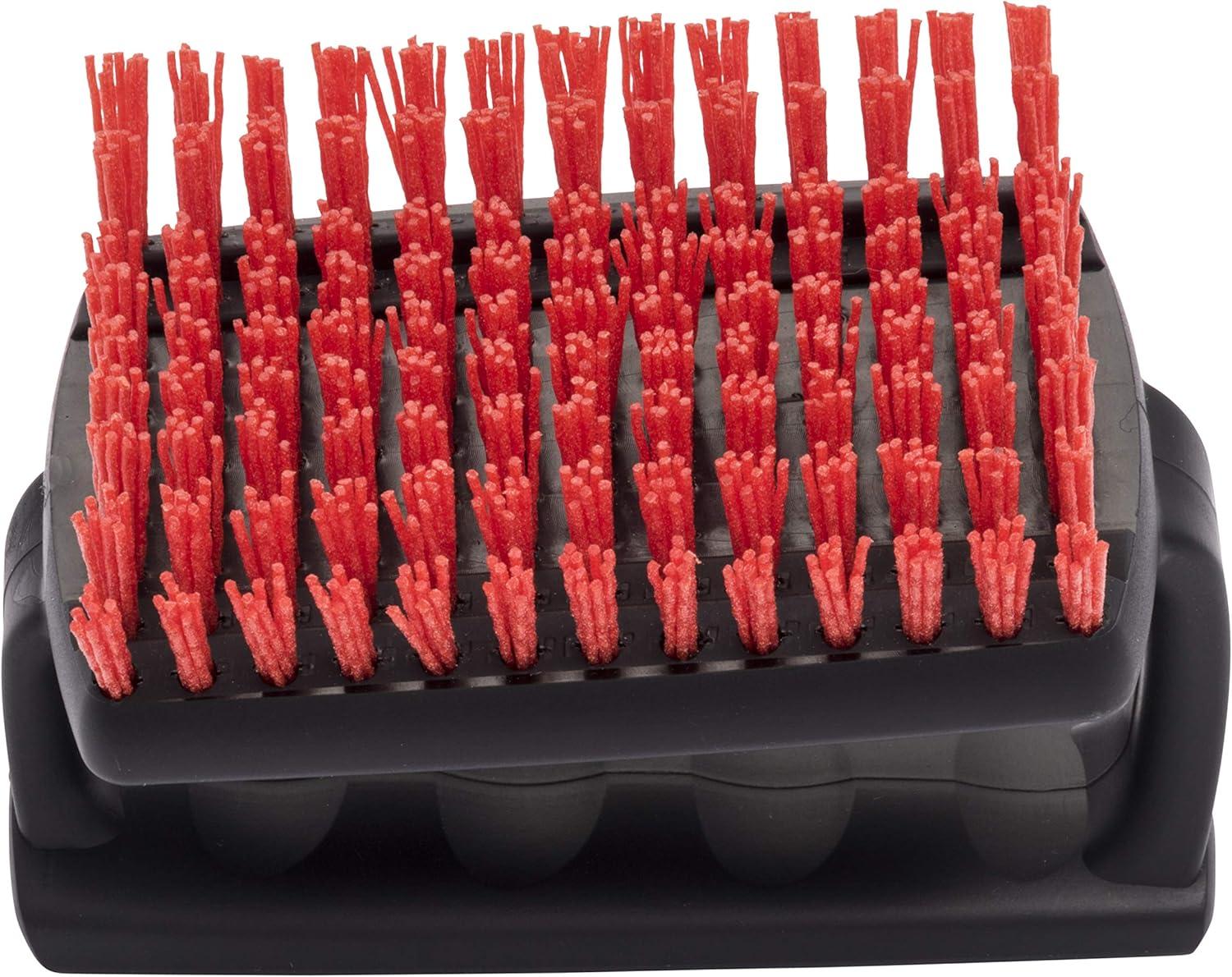imageCharbroil Safer Handheld Grill Brush CB1250092R6Black and Red