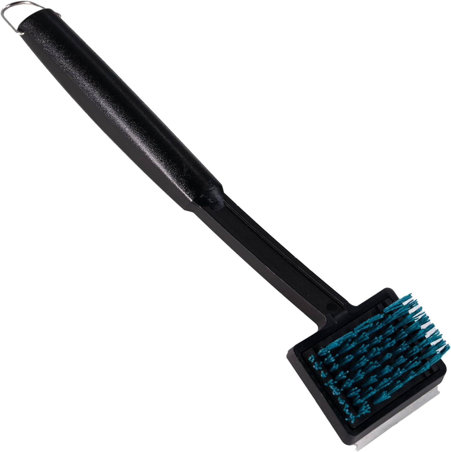 imageCharbroil Safer Replaceable Head Nylon Bristle Grill Brush with Cool Clean Technology CB1250038P6Blue