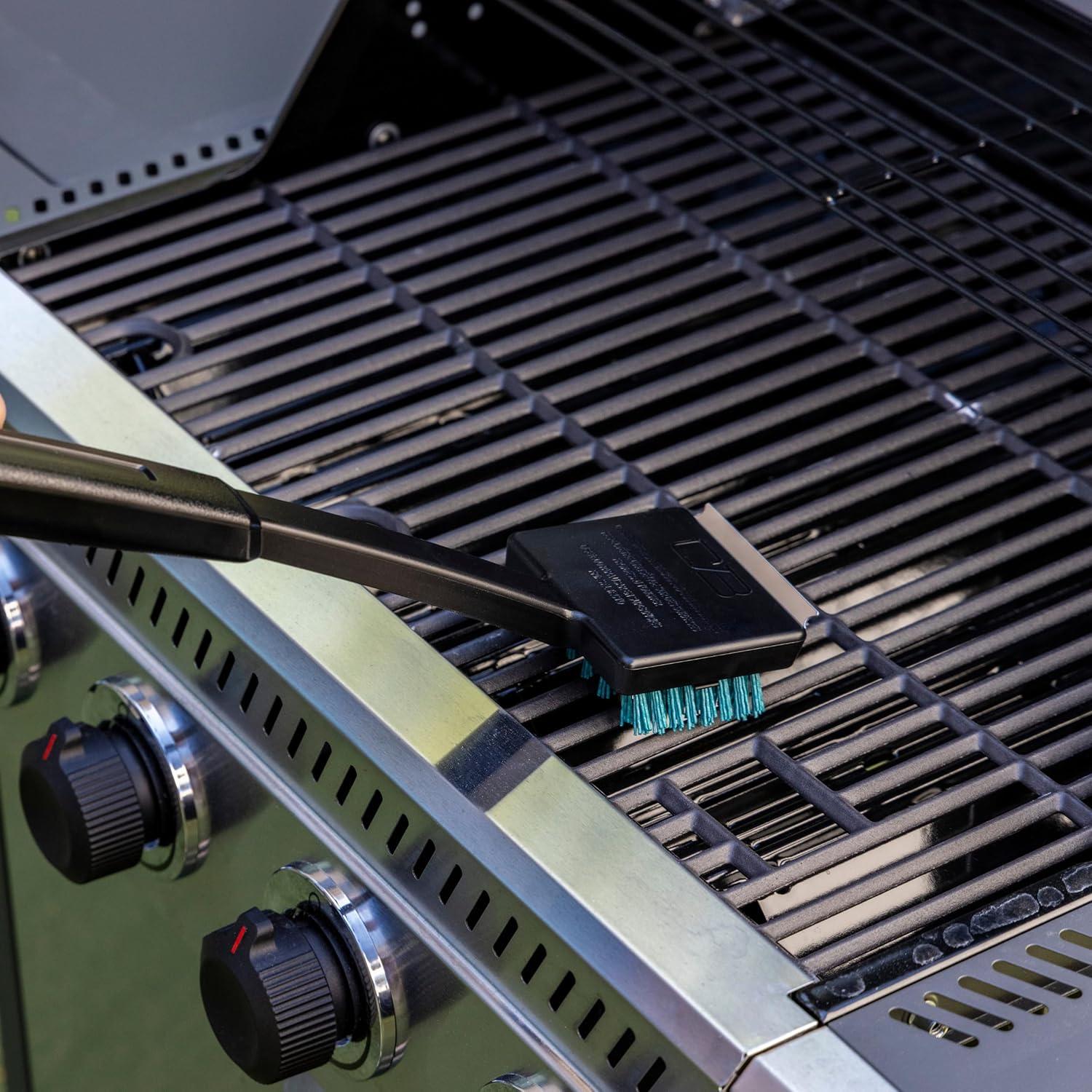imageCharbroil Safer Replaceable Head Nylon Bristle Grill Brush with Cool Clean Technology CB1250038P6Blue