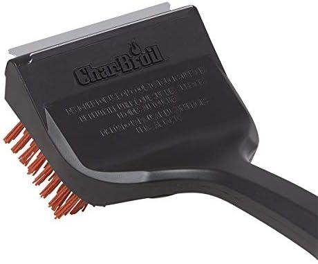 imageCharbroil Safer Replaceable Head Nylon Bristle Grill Brush with Cool Clean Technology CB1250038P6Red