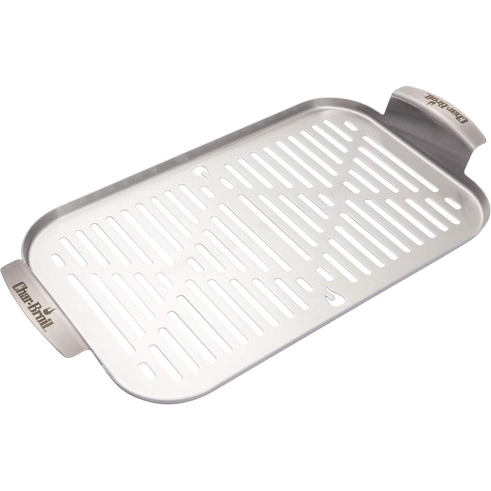 imageCharBroil 5799314R06 Grill Plus Topper Silver 844Lx1401W