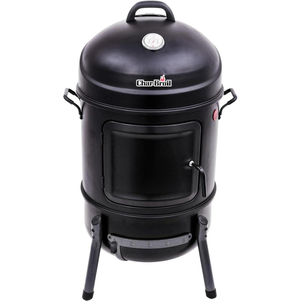imageCharBroil Bullet Charcoal Smoker 16 18202075Black20