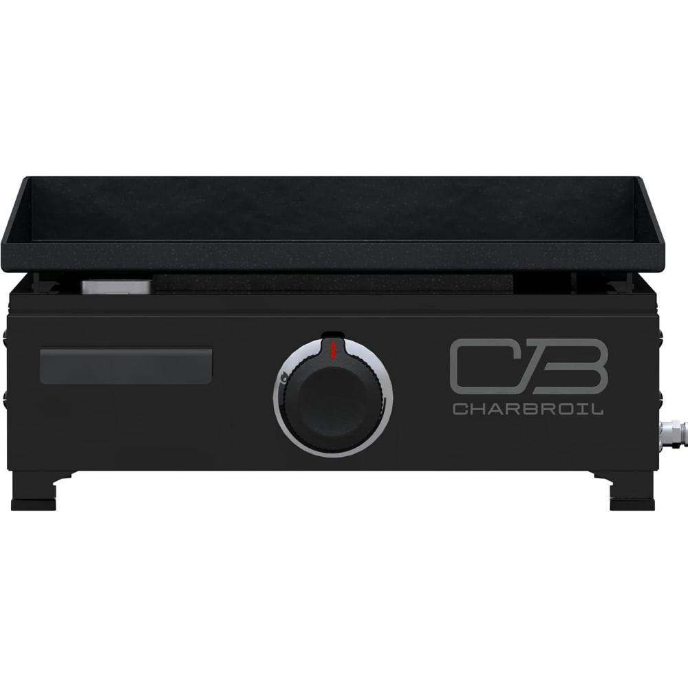 imageCharbroil 22 Performance Series Folding Cart 2Burner Portable Propane Gas Griddle Black 46371122317 Performance Series Portable Tabletop 1 Burner