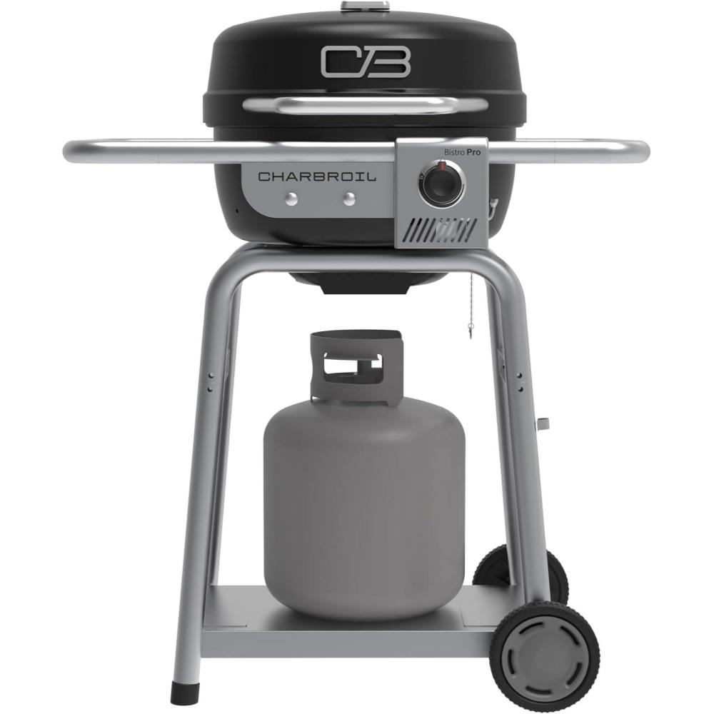imageCharbroil Bistro Pro Gas Grill for Small Spaces and Patios Black 25302161
