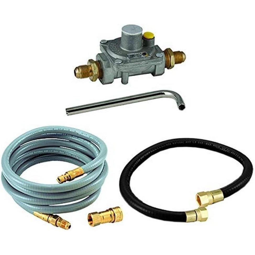 imageCharbroil Modular Outdoor Kitchen Natural Gas Conversion Kit for 3 and 5 Burner Grills 8259778W06