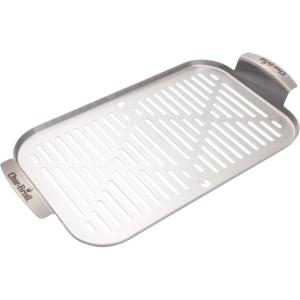 Char-Broil 5799314R06 Grill Plus Topper, Silver 8.44Lx14.01W