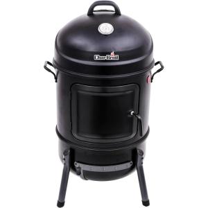 Char-Broil Bullet Charcoal Smoker 16″ – 18202075,Black(20”)