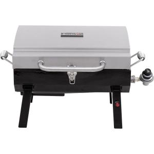 Charbroil 1-Burner Portable Gas Grill, Stainless Steel – 465640214(Stainless Steel Portable Grill)