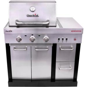Charbroil® Medallion Series™ Modular Outdoor Kitchen Amplifire™ 3-Burner Gas Grill – 463246018
