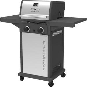 Charbroil Performance Series 2-Burner Gas Grill Cabinet, Stainless Steel – 463638125(Dark Grey)