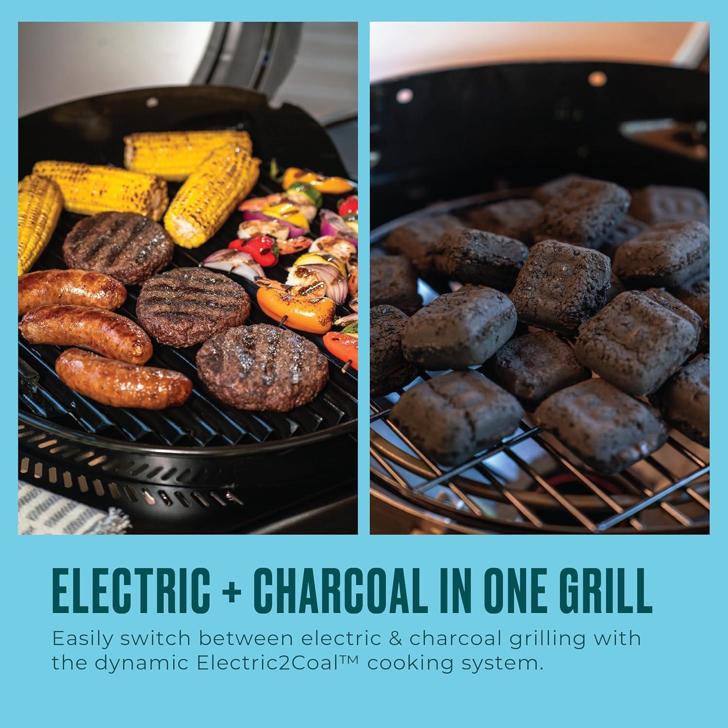 imageCharBroil Patio Bistro TRUInfrared Electric Grill Red 20602109Black