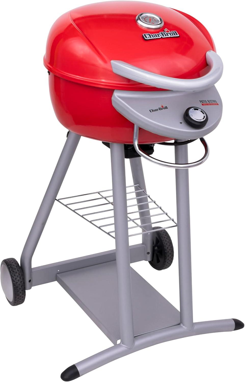 imageCharBroil Patio Bistro TRUInfrared Electric Grill Red 20602109Red