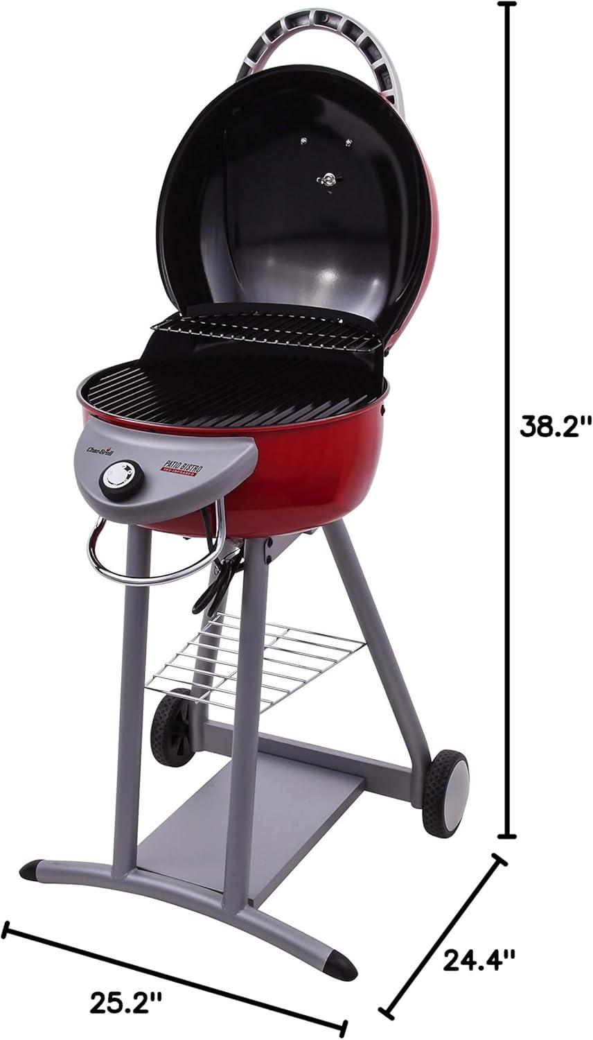 imageCharBroil Patio Bistro TRUInfrared Electric Grill Red 20602109Red
