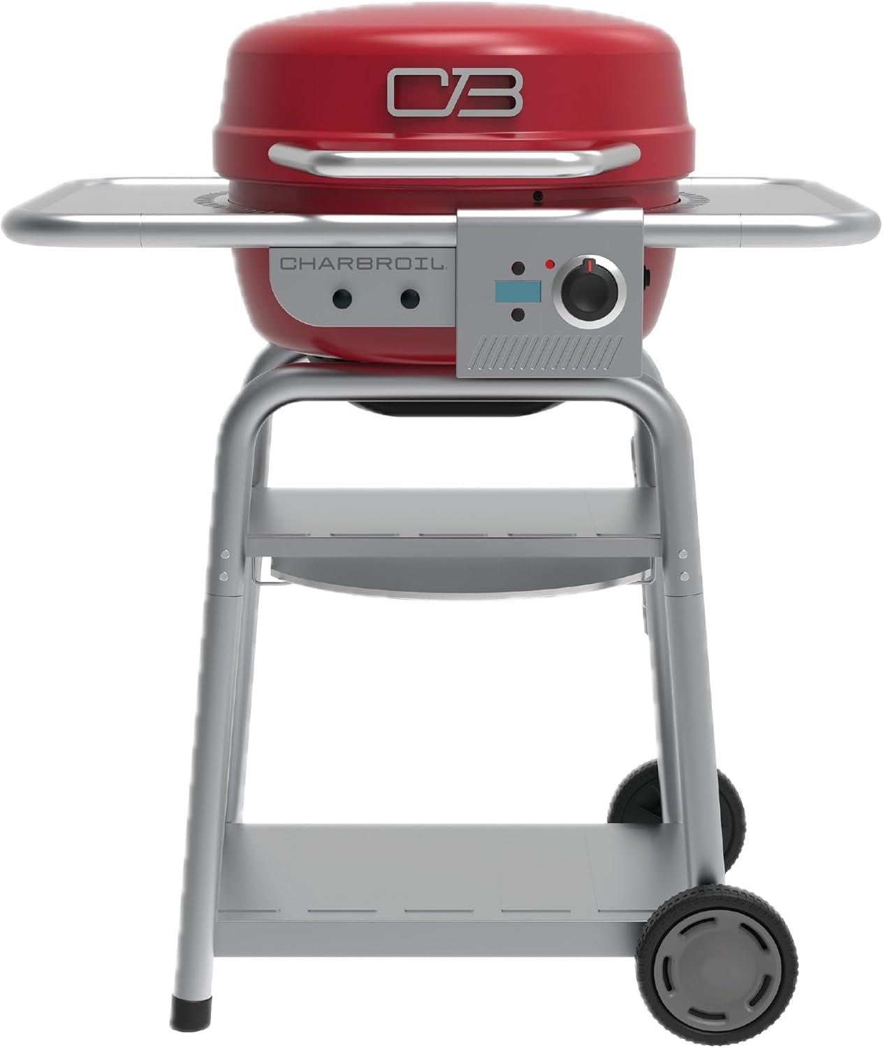 imageCharBroil Patio Bistro TRUInfrared Electric Grill Red 20602109Red