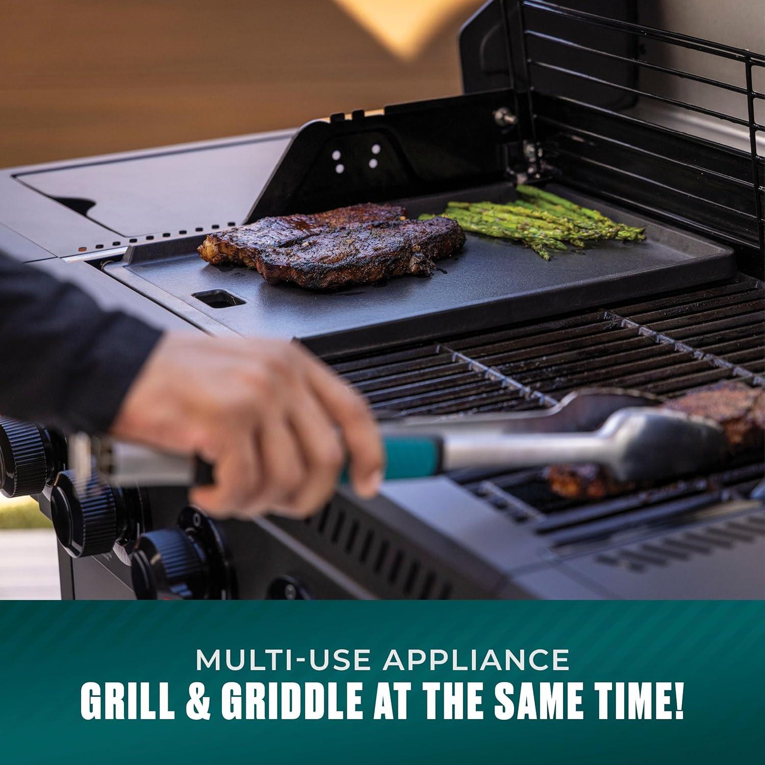imageCharbroil Performance Series Griddle Insert Turn Your Grill Into a Griddle
